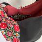 Preview: XL Tasche 'schwarz + bunt'
